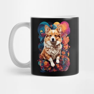 Abstract Dog Art Mug